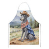 Scottish Deerhound Cowboy Welcome Cooking Kitchen Apron product image at NuMercy
