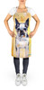 Boston Terrier Walker Two Cooking Kitchen Apron product image at NuMercy 2