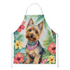 Silky Terrier Luau Cooking Kitchen Apron product image at NuMercy