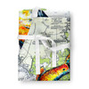 Red Fish On Map Cooking Kitchen Apron product image at NuMercy 3