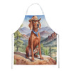 Redbone Coonhound Cowboy Welcome Cooking Kitchen Apron product image at NuMercy