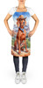Redbone Coonhound Cowboy Welcome Cooking Kitchen Apron product image at NuMercy 2