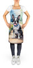 Boston Terrier Spring Path Cooking Kitchen Apron DAC6578 product image at NuMercy 2