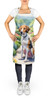 American Foxhound Spring Garden Cooking Kitchen Apron product image at NuMercy 2