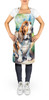Basset Hound Spring Garden Cooking Kitchen Apron product image at NuMercy 2