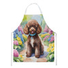 Chocolate Poodle Spring Path Cooking Kitchen Apron DAC6695 product image at NuMercy