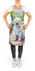 Coton de Tulear Spring Path Cooking Kitchen Apron product image at NuMercy 2