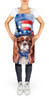 Cavalier Spaniel Patriotic American Cooking Kitchen Apron DAC5679 product image at NuMercy 2