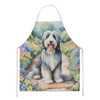 Bearded Collie Spring Garden Cooking Kitchen Apron product image at NuMercy