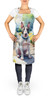 Bull Terrier Spring Path Cooking Kitchen Apron DAC6587 product image at NuMercy 2