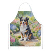 Australian Shepherd Spring Garden Cooking Kitchen Apron product image at NuMercy