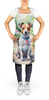 Jack Russell Terrier Spring Path Cooking Kitchen Apron DAC6654 product image at NuMercy 2