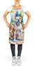 American Bulldog Spring Garden Cooking Kitchen Apron DAC6547 product image at NuMercy 2