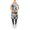 Alaskan Malamute Spring Garden Cooking Kitchen Apron product image at NuMercy 5