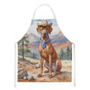 Rhodesian Ridgeback Cowboy Welcome Cooking Kitchen Apron product image at NuMercy