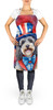 Tibetan Terrier Patriotic American Cooking Kitchen Apron DAC5811 product image at NuMercy 2