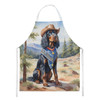 Gordon Setter Cowboy Welcome Cooking Kitchen Apron product image at NuMercy