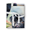 Black Pug Spring Path Cooking Kitchen Apron product image at NuMercy 3