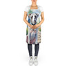 White Boxer Spring Path Cooking Kitchen Apron product image at NuMercy 5