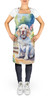 Clumber Spaniel Spring Path Cooking Kitchen Apron product image at NuMercy 2