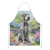 Irish Wolfhound Spring Path Cooking Kitchen Apron product image at NuMercy