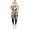 Irish Wolfhound Spring Path Cooking Kitchen Apron product image at NuMercy 5