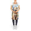 Wheaten Terrier Spring Path Cooking Kitchen Apron product image at NuMercy 5