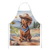 Dachshund Cowboy Welcome Cooking Kitchen Apron DAC5888 product image at NuMercy