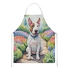 English Bull Terrier Spring Path Cooking Kitchen Apron DAC6619 product image at NuMercy