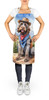 Wirehaired Pointing Griffon Cowboy Welcome Cooking Kitchen Apron product image at NuMercy 2
