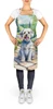 Dandie Dinmont Terrier Spring Path Cooking Kitchen Apron product image at NuMercy 2