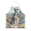 Greyhound Spring Path Cooking Kitchen Apron product image at NuMercy