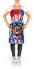 Rottweiler Patriotic American Cooking Kitchen Apron product image at NuMercy 2