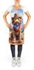 Labradoodle Cowboy Welcome Cooking Kitchen Apron DAC5932 product image at NuMercy 2