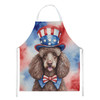 Poodle Patriotic American Cooking Kitchen Apron DAC5780 product image at NuMercy