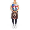 Poodle Patriotic American Cooking Kitchen Apron DAC5780 product image at NuMercy 5