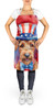 Irish Terrier Patriotic American Cooking Kitchen Apron product image at NuMercy 2