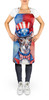 Italian Greyhound Patriotic American Cooking Kitchen Apron product image at NuMercy 2