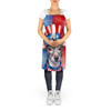 Italian Greyhound Patriotic American Cooking Kitchen Apron product image at NuMercy 5