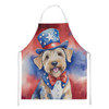 Wheaten Terrier Patriotic American Cooking Kitchen Apron product image at NuMercy
