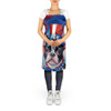 Boston Terrier Patriotic American Cooking Kitchen Apron DAC5667 product image at NuMercy 5