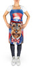 Welsh Terrier Patriotic American Cooking Kitchen Apron DAC5816 product image at NuMercy 2