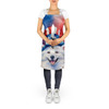 American Eskimo Patriotic American Cooking Kitchen Apron product image at NuMercy 5