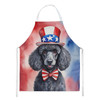 Black Poodle Patriotic American Cooking Kitchen Apron DAC5778 product image at NuMercy