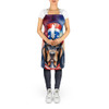 Black and Tan Coonhound Patriotic American Cooking Kitchen Apron product image at NuMercy 5