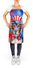 American English Coonhound Patriotic American Cooking Kitchen Apron product image at NuMercy 2