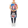 Japanese Chin Patriotic American Cooking Kitchen Apron DAC5740 product image at NuMercy 5
