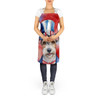Fox Terrier Patriotic American Cooking Kitchen Apron DAC5716 product image at NuMercy 5