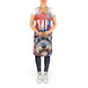 Schnauzer Patriotic American Cooking Kitchen Apron product image at NuMercy 5