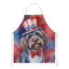 Wirehaired Pointing Griffon Patriotic American Cooking Kitchen Apron product image at NuMercy